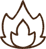 eld symbol träkol ritning png