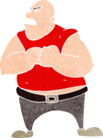 homem violento dos desenhos animados png