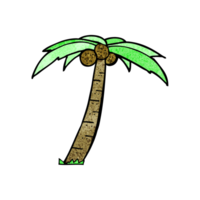 palmera de dibujos animados png