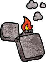 Cartoon-Doodle altes Feuerzeug png