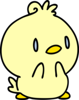 cartoon of a cute little bird png