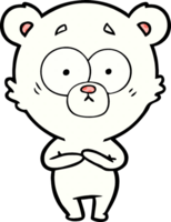 polar bear cartoon png