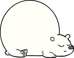 cartone animato orso polare png