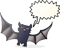 drawn speech bubble cartoon halloween bat png