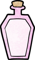 frasco de perfume de desenho animado png