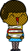 hombre feliz de dibujos animados png