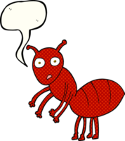 drawn comic book speech bubble cartoon ant png