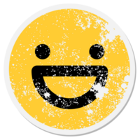 simple happy face circle png