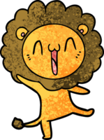 happy cartoon lion png