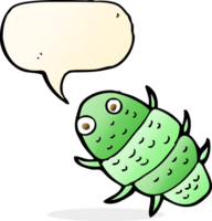 cartoon bug with speech bubble png