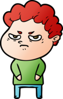 cartoon angry man png