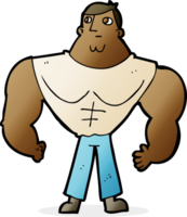 Cartoon-Bodybuilder png