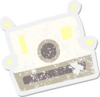 old instant camera grunge sticker png