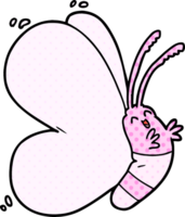 funny cartoon butterfly png