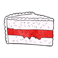 texturiert Karikatur Kuchen png