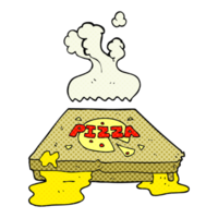 drawn cartoon pizza png