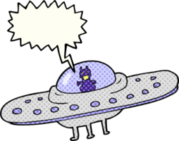 drawn comic book speech bubble cartoon flying saucer png