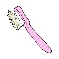 desenhado desenho animado escova de dente png