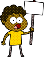 cartoon man gasping in surprise png