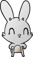 lapin de dessin animé mignon png