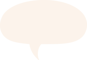 cartoon speech bubble in retro style with speech bubble in retro style png