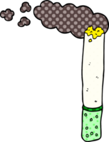 cartoon doodle cigarette png