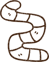 dessin de serpent au fusain png