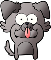 cartoon dog with tongue sticking out png