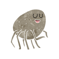 retro cartoon tick png