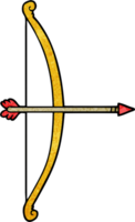 cartoon bow and arrow png