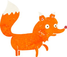 cartoon fox cub png