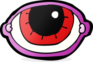 cartoon staring eye png