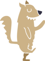 tekenfilm doodle dansende hond png