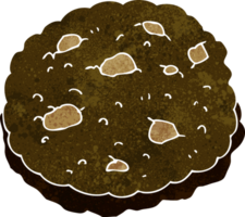 chocolate chip cookie cartoon png