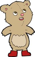 oso de peluche de dibujos animados png