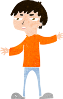 cartoon annoyed boy png