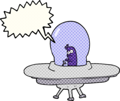 drawn comic book speech bubble cartoon flying saucer png