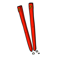 drawn cartoon chopsticks png