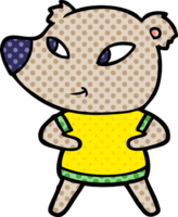 orso simpatico cartone animato png