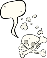 drawn speech bubble cartoon old pile of bones png