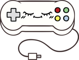 mignonne dessin animé de une Jeu manette png