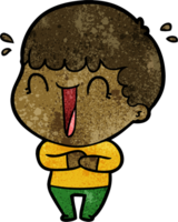 laughing cartoon man png