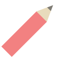 Illustration of a cartoon pencil png