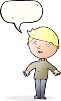 cartoon happy man with speech bubble png