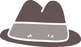 tecknad doodle hatt png