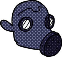 cartone animato gas maschera png