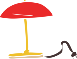 Cartoon-Doodle-Schreibtischlampe png