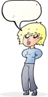 cartoon woman whistling with speech bubble png