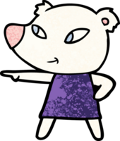 cartone animato orso polare png