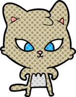 gato bonito dos desenhos animados png